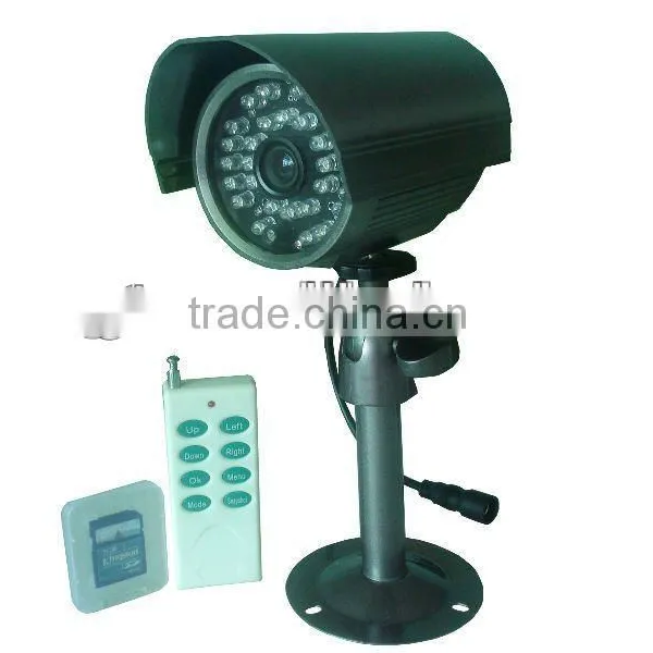 Remote Wired DVR CCTV Camera With SD Card