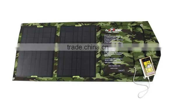 Multi-function 5V 12V 18V Folding 30W Solar Cell Phone Charger photo-4