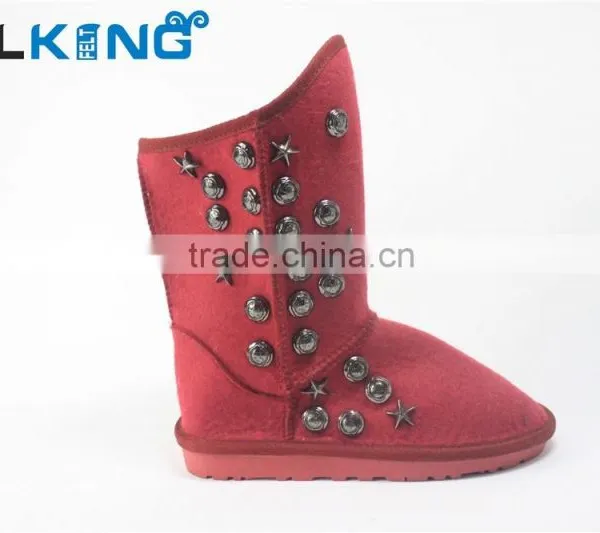 Beautiful Felt Shoe Outdoor Shoe photo-2