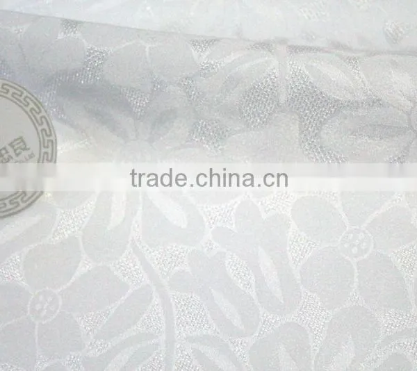 Jacquard Shiny Brocade Fabric 100% Polyester Shiny Jacquard Fabric for Blouse and Fashion Dress photo-2