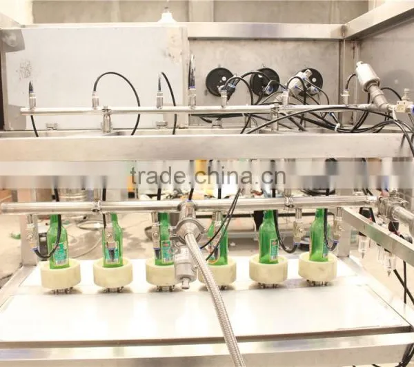 Tsingtao Beer Bottles of Hisent Beer Bottle Filling Machine Filling and Capping Machine Professional Beer Equipment photo-2