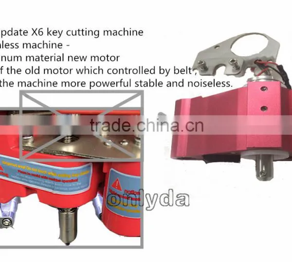 Updated x6 cutting machine key copy cutting machine