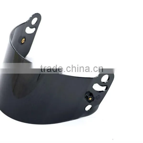 Full Face Fire Retardant PC Shield Dark Smoke