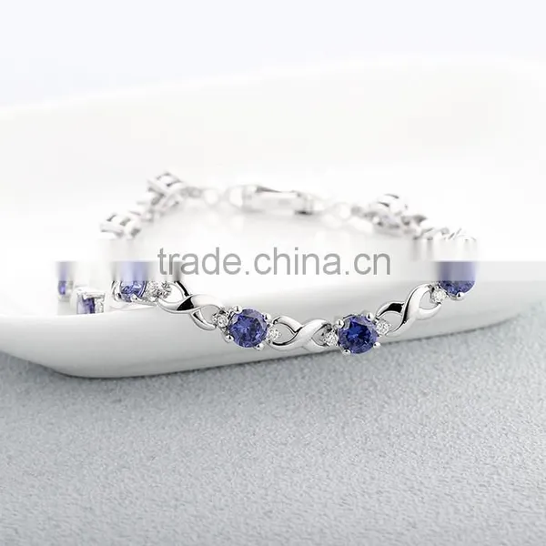 Elegant European Style 925 Silver Fashion Bracelet photo-2