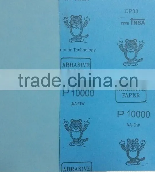 Silicon Carbide Waterproof Abrasive Paper for Jewel Stone