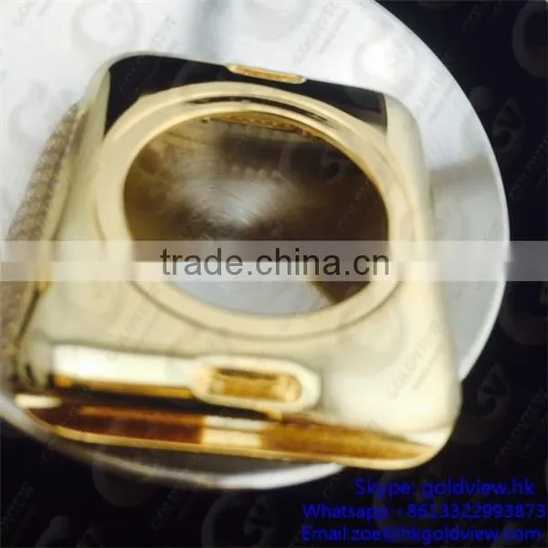 2015 New Arrival for Apple Watch Gold Housing Case Cover, Gold Diamond Case Housing for Apple Watch photo-6