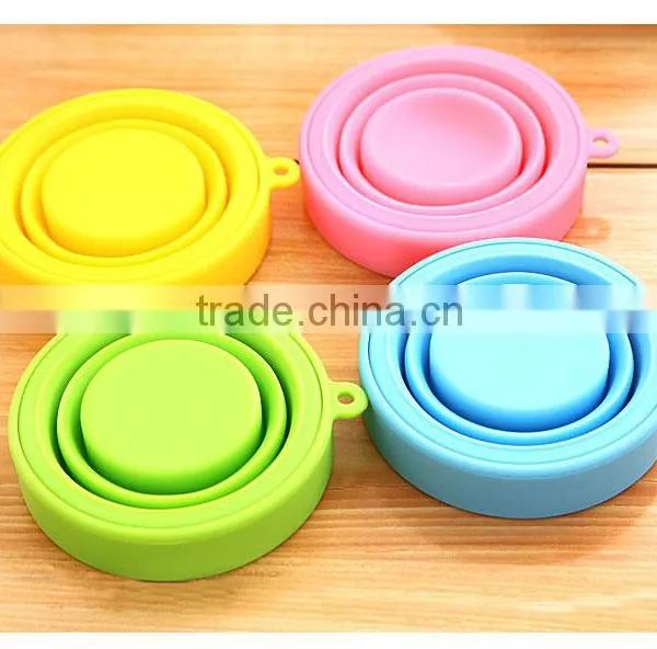 Travel Sport Camping Silicone Collapsible Cup photo-3