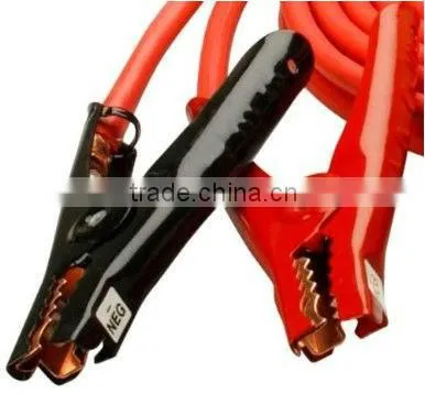 Heavy-Duty 4-Gauge Auto Battery Booster Cables With Polar Glo-Watt Clamps (20 Feet) photo-2