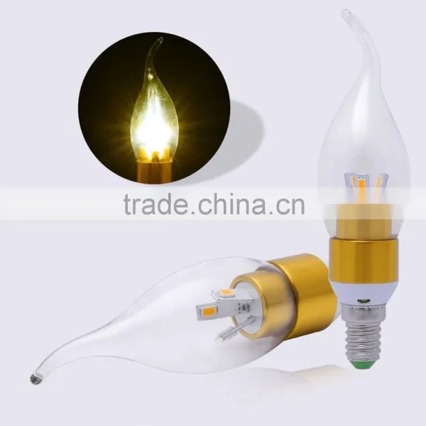 E14 E27 330 Degree for Chandelier Warm/Cool White Candle Light photo-2