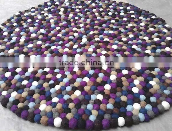Felt Ball Rugs