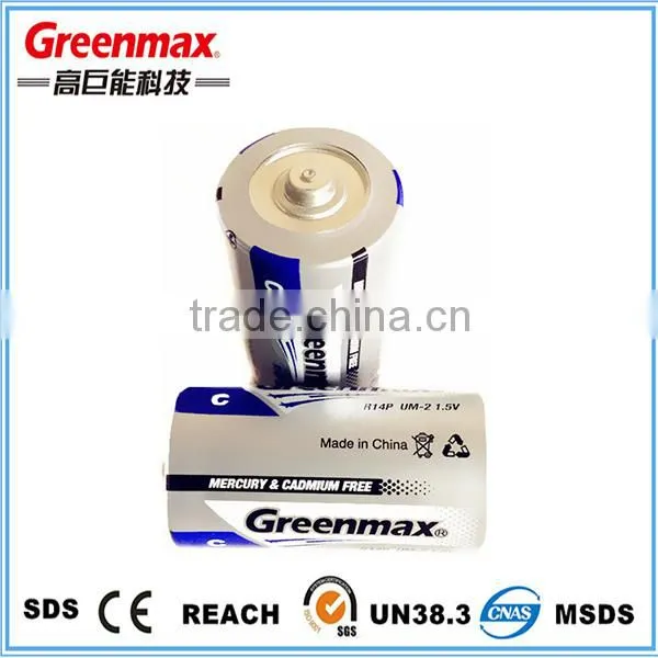 Carbon Zinc Battery R14p c Um2 Battery photo-4