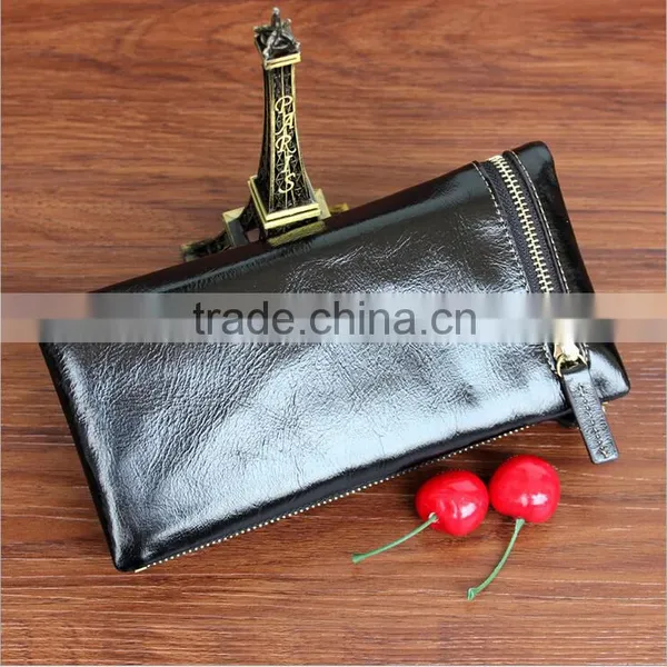 Real Leather Wallet Genuine Cowhide Leather Wallet Wholesale Bulk Lady Leather Purse photo-5