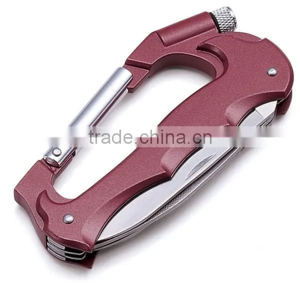 With Bottle Opener Multifunction Aluminum Carabiner Hook photo-5