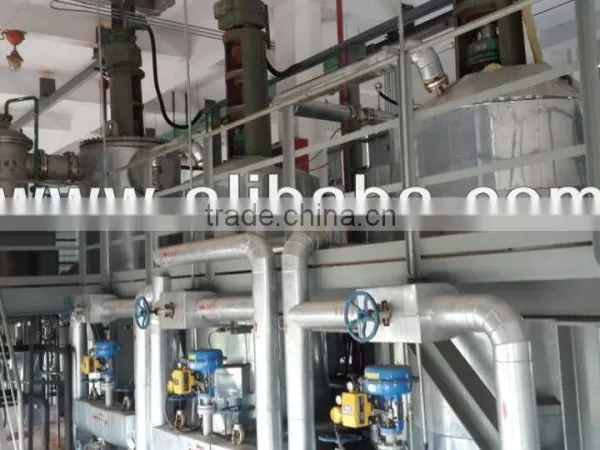 Short Path Distillation Equipment for Wasted Lubrication Oil Regeneration