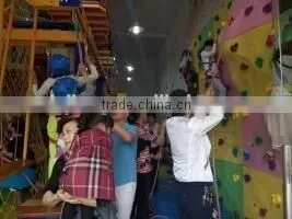 Ropes Obstacle Course, Exercise Used Indoor Playground Equipment Sale photo-6