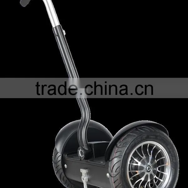 Powerful Outdoor Battery Power E Mobility 2 Wheel Stand up Trike Electric Scooter photo-3
