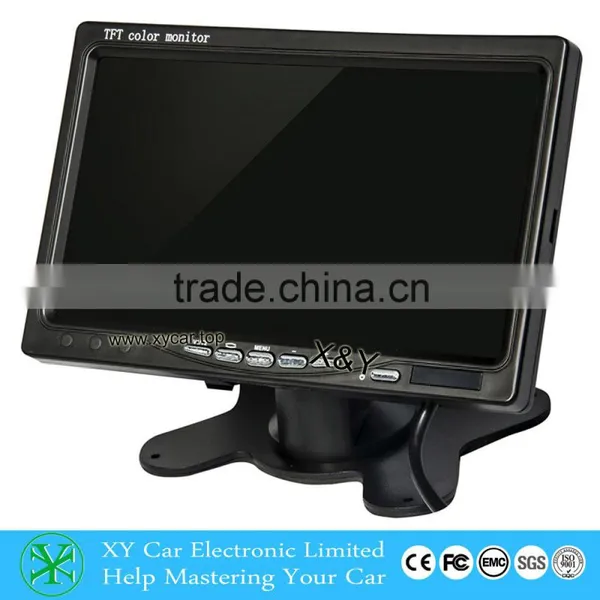 Cheap 12V 7 Inch Car Tft Lcd Monitor XY-2073
