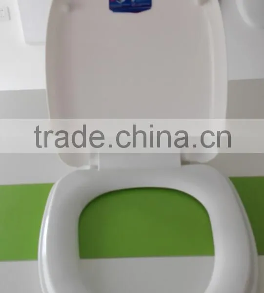 India Type Ceramic Soft Closed Toilet WC Seat Cover Manufacturer photo-6