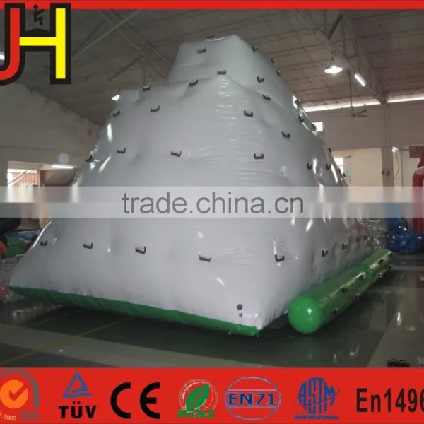 0.9mm PVC Tarpaulin White Water Toy Inflatable Water Iceberg photo-5