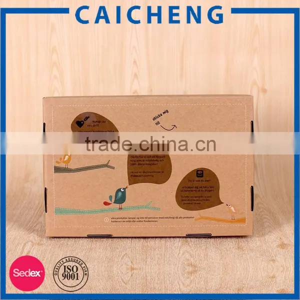 Customized Good Quality Brown Paper Food Packaging Box photo-2