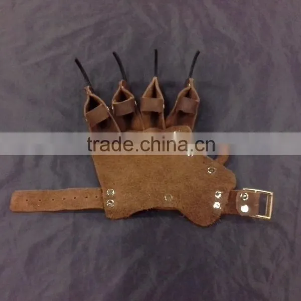 LEATHER CLAW GLOVES photo-6