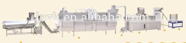 Soya Nuggets Food Extrusion Machine/Textured Vegetarian Protein Process Linetex photo-4