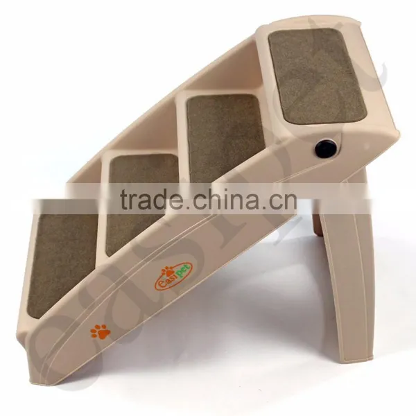 Dog Pet Puppy Plastic Foldable Stairs photo-2