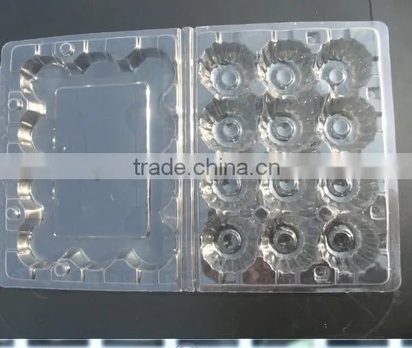 12 Holes Plastic Quail Egg Cartons photo-2