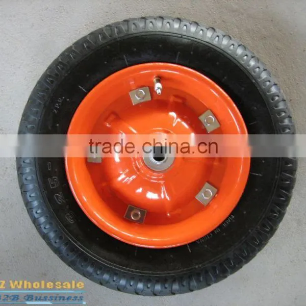 Hot Wheels Rubber Tyres /Pneumatic Rubber Wheel 3.00-8/Printing Wheel photo-5