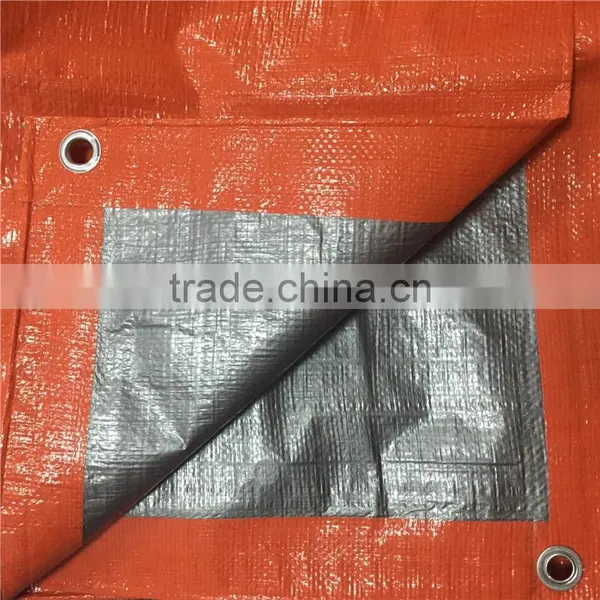 Blue Aluminum Eyelets Tarpaulin Sheet photo-3