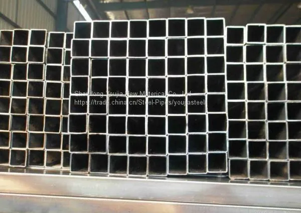 Black Square and Rectangular Carbon Steel Pipe