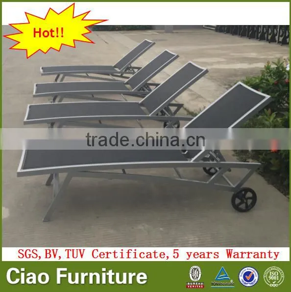 Stylish Beach Side Lounge Furniture Outdoor Chaise Lounge Chair photo-3