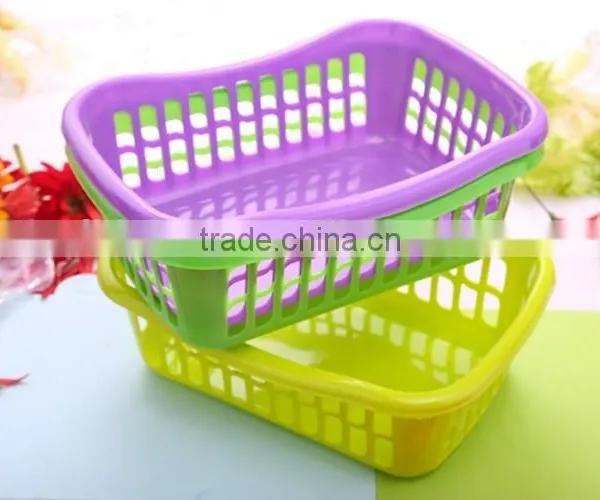 Useful Deep Tray Plastic Fruit Vegetables Storage Basket photo-5