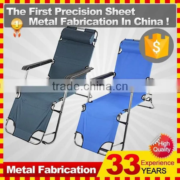 Good Quality Outdoor Folding Sun Deck Chair ( Fabric ) photo-3