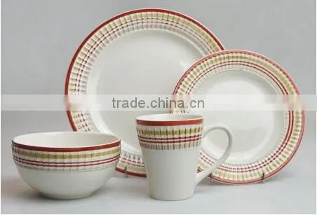 8"colorful Plate and 300ml Colorful Mug Ceramic photo-4