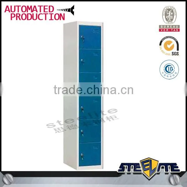 Commercial Metal Wardrobe Locker Storage Cabinet 6 Door Metal Storage Container photo-3