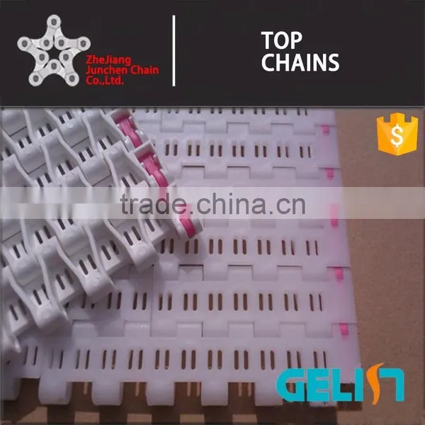 T-300 Plastic Belt With Flights and Hooks/modular Plastic Conveyor Belt photo-5