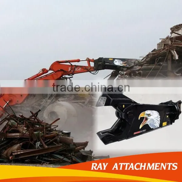 Hydraulic Excavator Metal Scrap Shear for Excavator Used