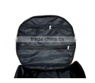 Cutsomeized Size Logo Eco -friendly Orange Round Travel Duffle Bag for Women photo-6