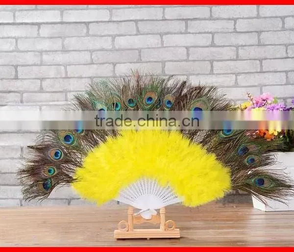 Promotional Peacock Feather Fan photo-2