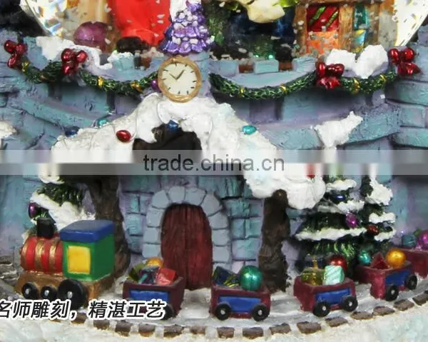 Christmas Decoration Resin Snow Globe Glass Snow Globe Crafts photo-3