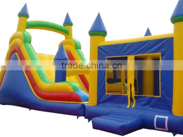Colorful Inflatable Bouncer Castle With Slide/inflatable Pirate Bounce House for Kids photo-2