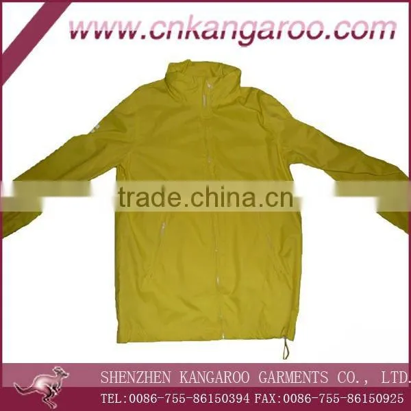 Cheap 190T Poly Adult Waterproof Raincoat; Mens Workwear Raincoat