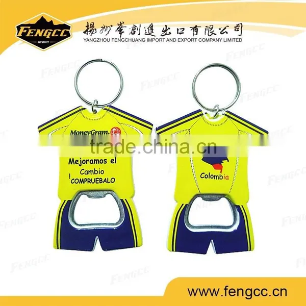 Hot Sale Promotional Custom Metal Bottle Opener Keychain photo-2
