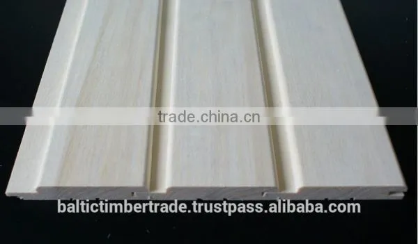 ASPEN Sauna Boards, Cladding and Bench, White Poplar Sauna