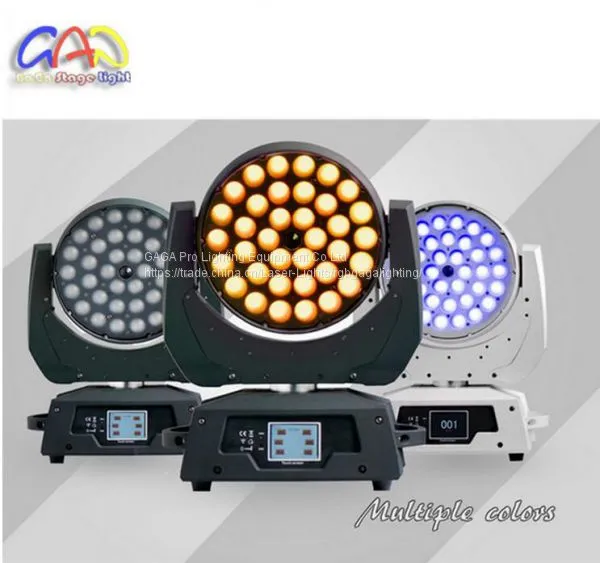 36PCS*18W 6in1 Rgbaw+UV Zoom LED Moving Wash Light photo-5