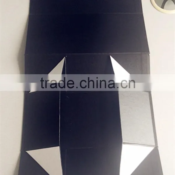 Black Magnetic Closure Gift Box With Hot Stamping Logo photo-2