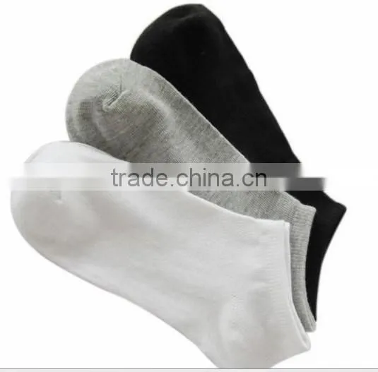 High Quality Factory Price Plain White Socks photo-2