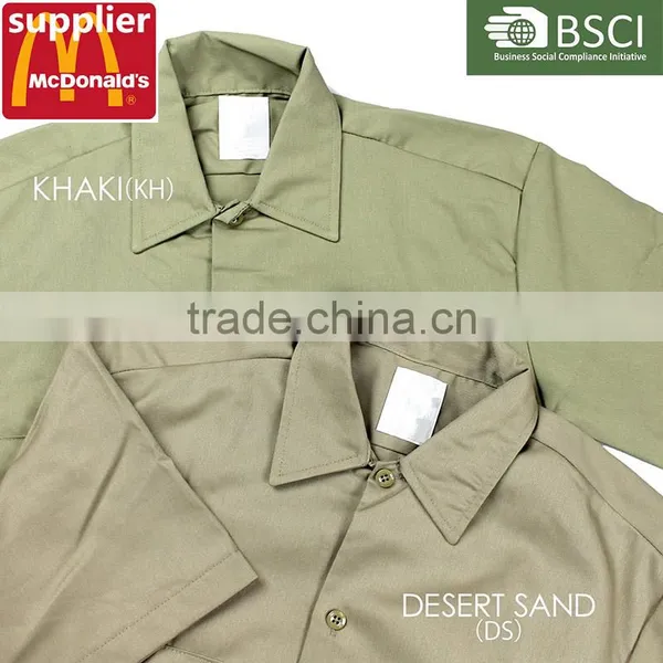 Wholesale Safety Short Sleeve Work Clothing Anti-Static Workwear For Mining photo-3