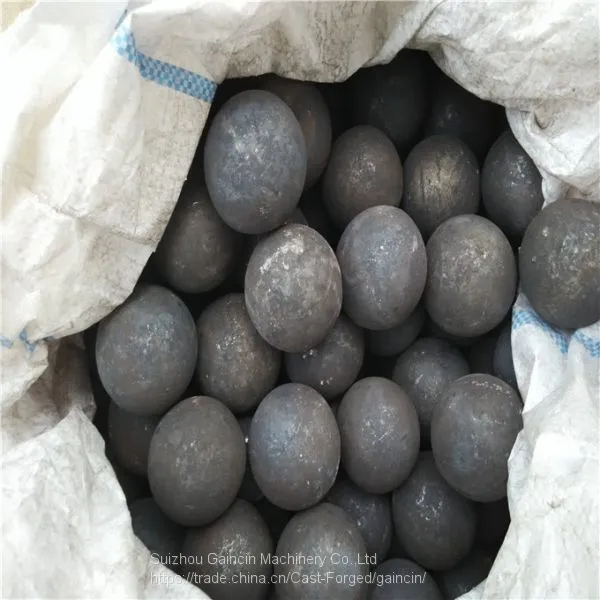 Grinding Mill Media Steel Balls Forged and Rolling Dia.40,50mm photo-2